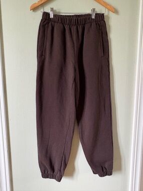 Womens GAP Brown Vintage Jogger Pants S